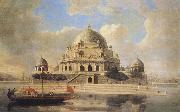 Francis Swain Ward Mausoleum of Sher Shar,Sasaram,Bihar oil painting